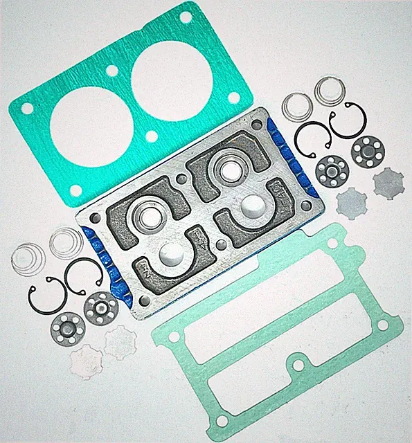 EMGLO L40, JENNY 610-1396 VALVE PLATE WITH GASKETS & VALVES / K, KU, G & W PUMP