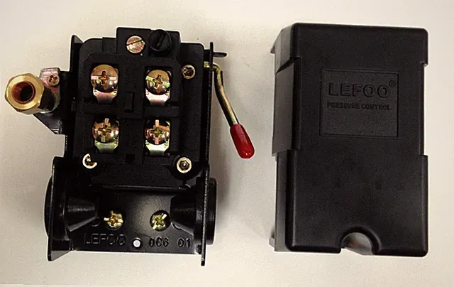 JENNY REPLACEMENT PRESSURE SWITCH. FOUR PORT. 95-125 PSI
