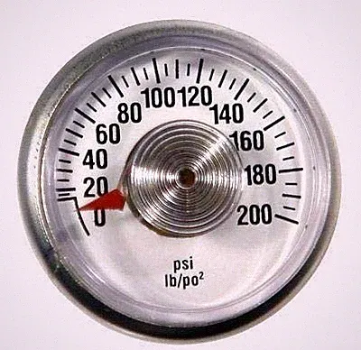 New Air Tool Parts PG14 Emglo Air Compressor Gauge 1-1/2" 200psi 1/4" NPT Jenny