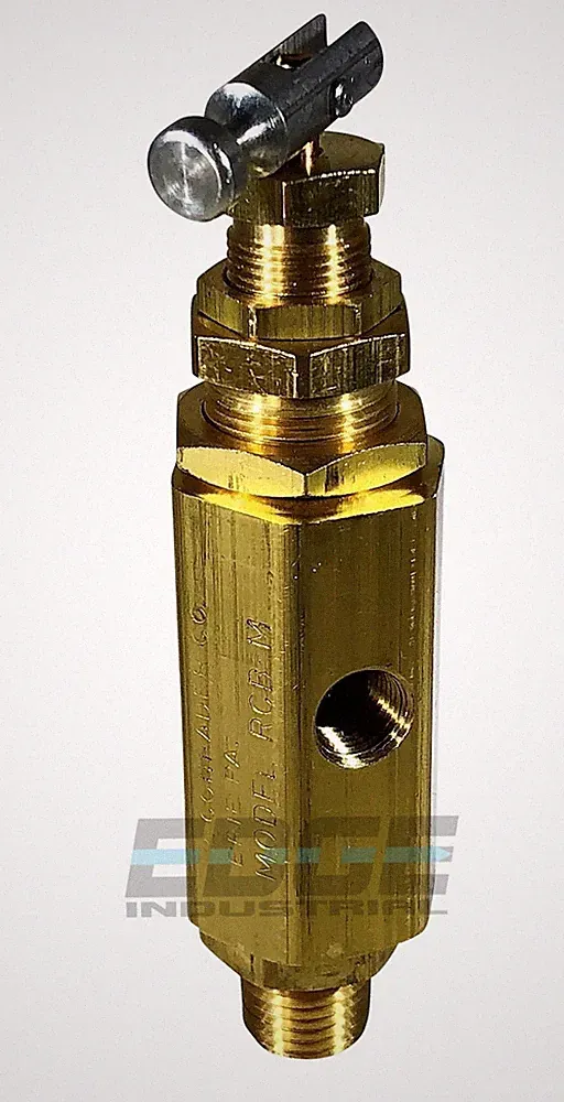 Pilot Unloader valve for Jenny air compressor 141-1047 95-125 PSI, Male NPT